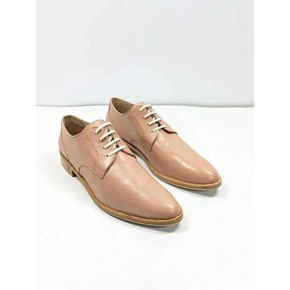 Freda Salvador Women's Strut Leather Plain Toe Oxfords Size 10 (MSRP $350) - Picture 3 of 12